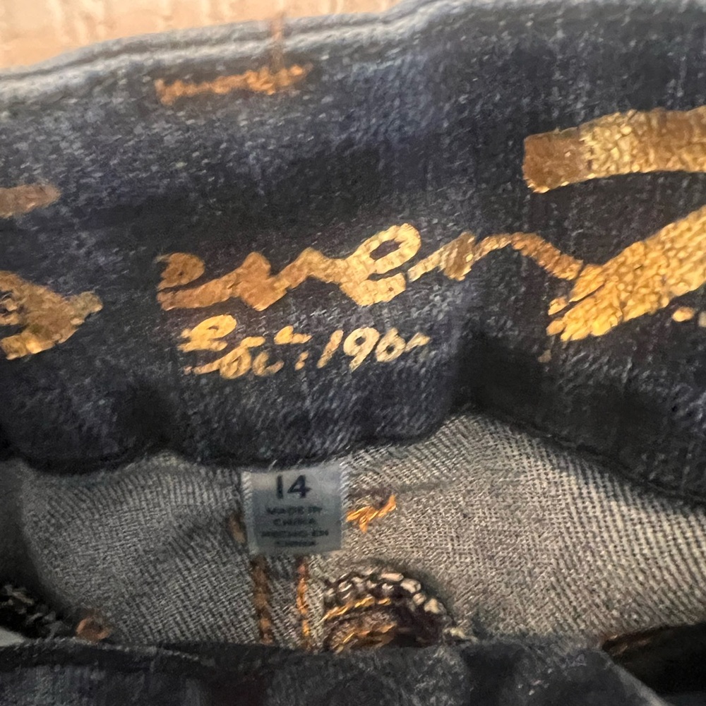 Straight leg jeans